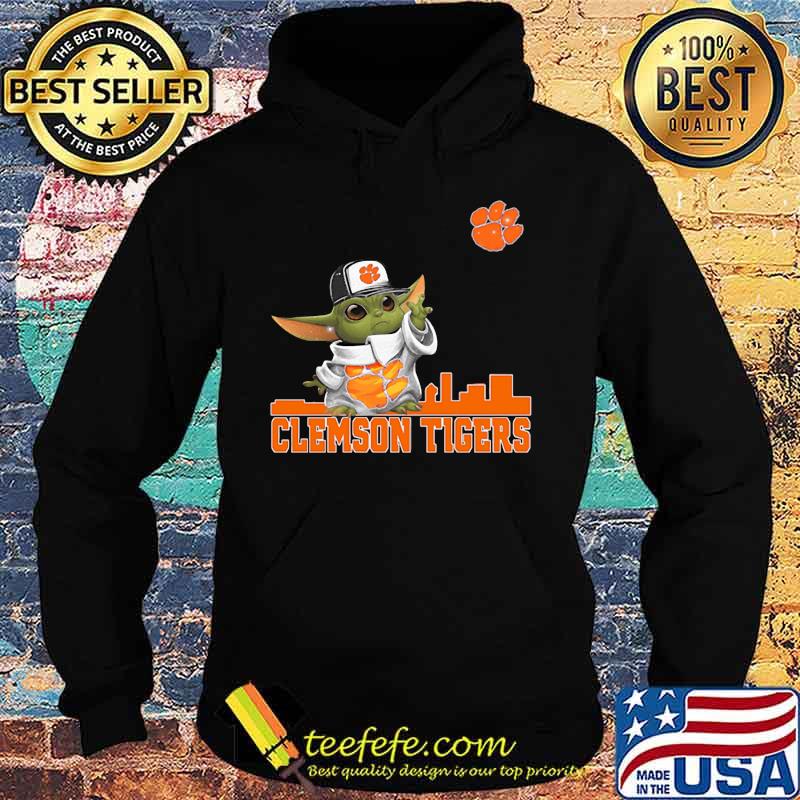 Star wars baby yoda clemson tigers s Hoodie Star wars baby yoda clemson tigers s Hoodie