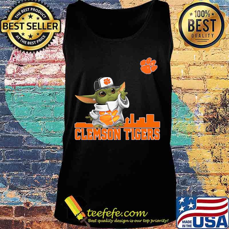 Star wars baby yoda clemson tigers s Tank top Star wars baby yoda clemson tigers s Tank top