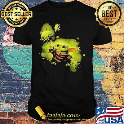 Star wars baby yoda covid-19 shirt