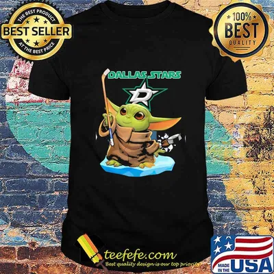 Star wars baby yoda dallas stars shirt
