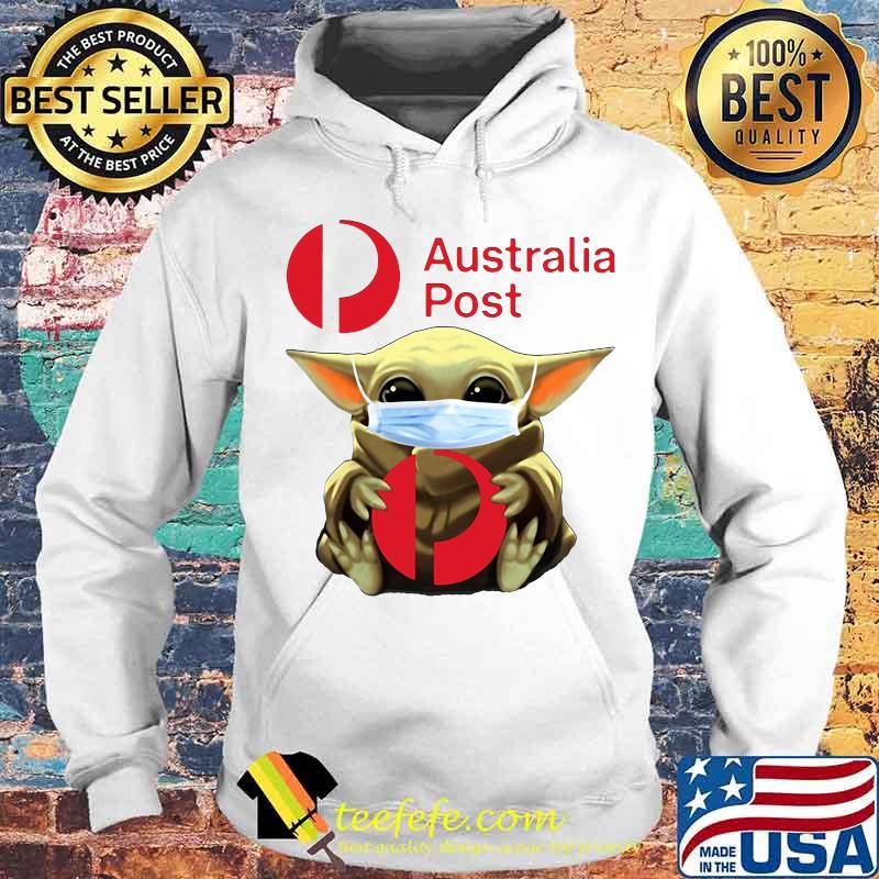Star wars baby yoda mask hug australia post s Hoodie Star wars baby yoda mask hug australia post s Hoodie