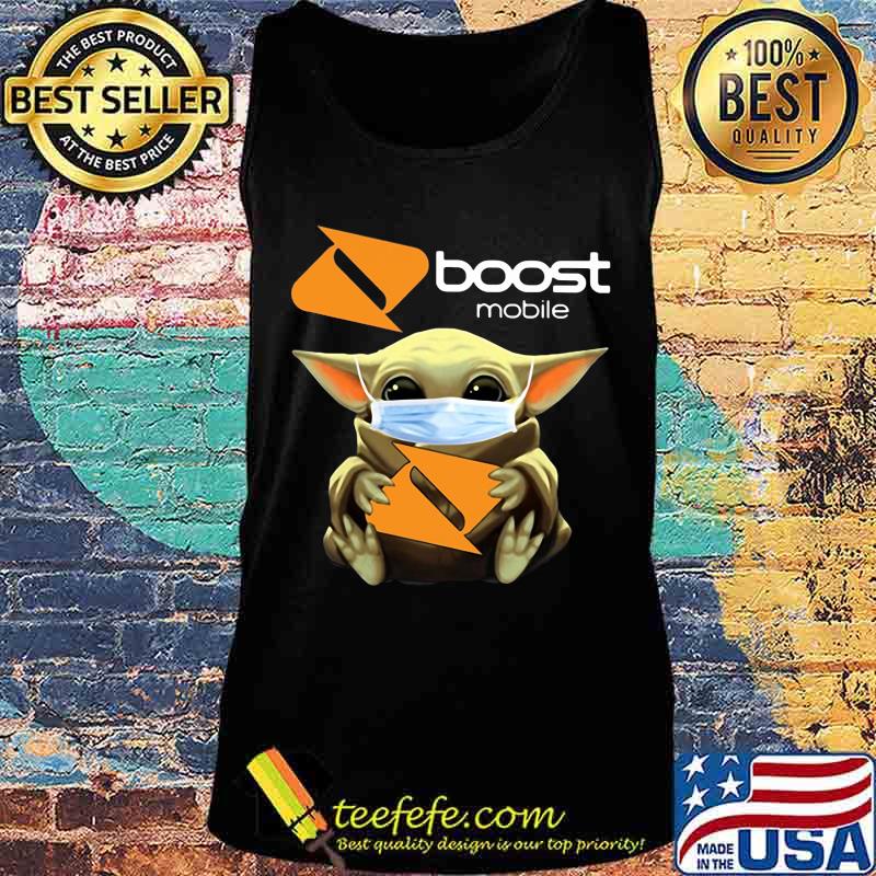 Star wars baby yoda mask hug boost mobile s Tank top Star wars baby yoda mask hug boost mobile s Tank top