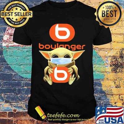 Star wars baby yoda mask hug boulanger shirt