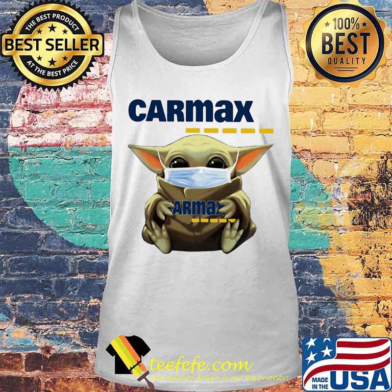 Star wars baby yoda mask hug carmax s Tank top Star wars baby yoda mask hug carmax s Tank top