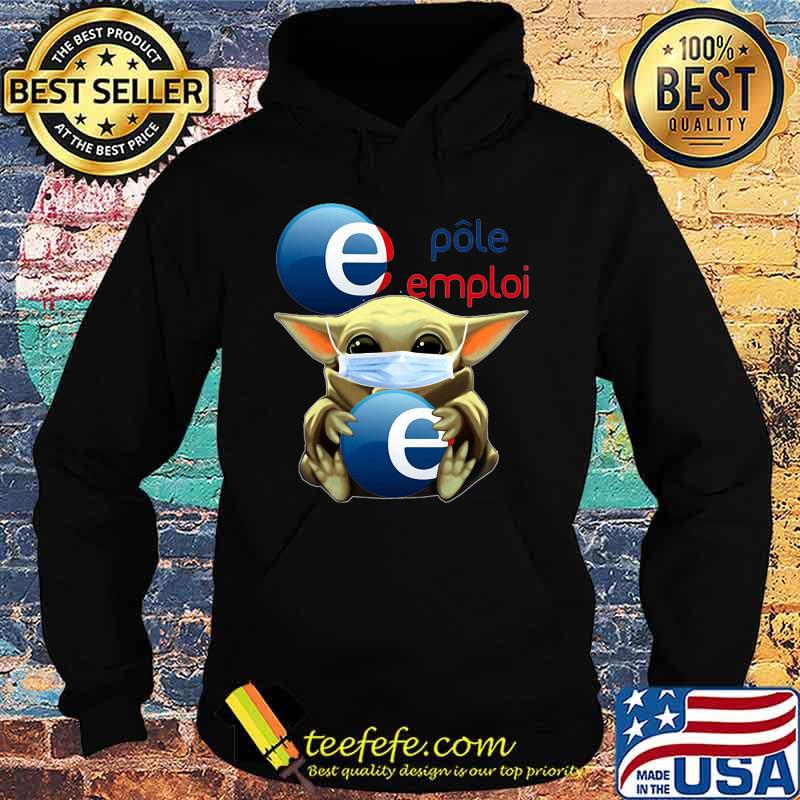 Star wars baby yoda mask hug polo emplai s Hoodie Star wars baby yoda mask hug polo emplai s Hoodie