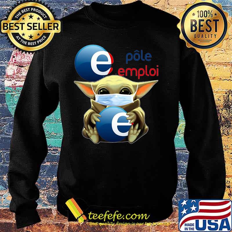 Star wars baby yoda mask hug polo emplai s Sweater Star wars baby yoda mask hug polo emplai s Sweater
