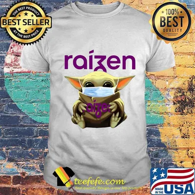 Star wars baby yoda mask hug raizen shirt