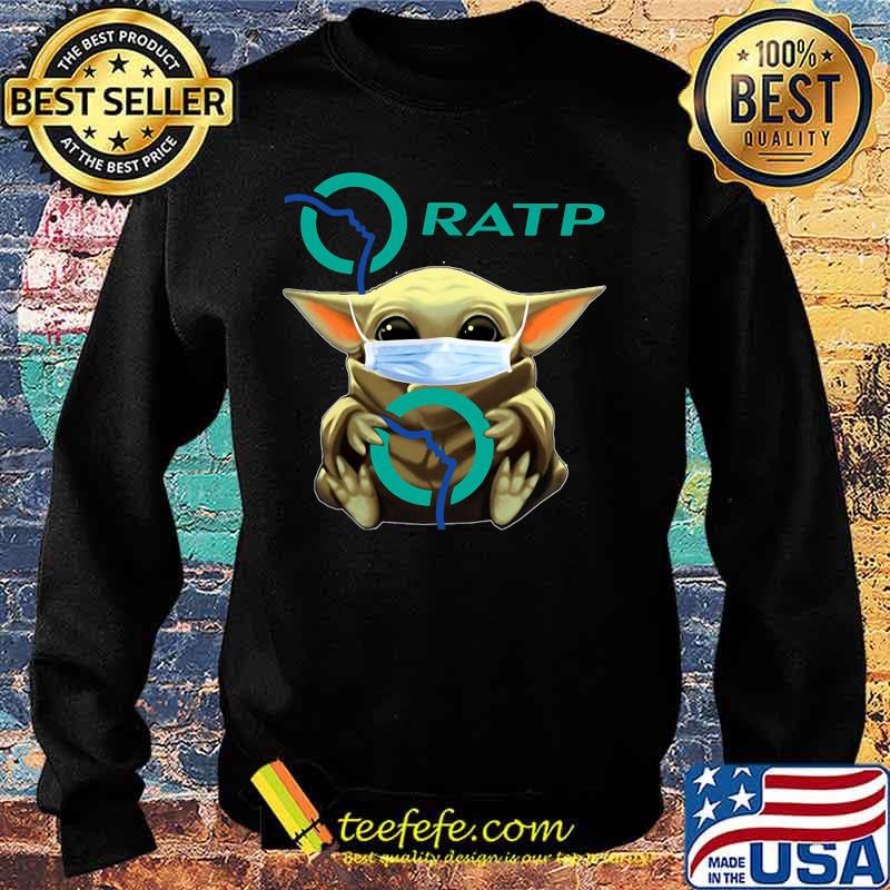 Star wars baby yoda mask hug ratp s Sweater Star wars baby yoda mask hug ratp s Sweater