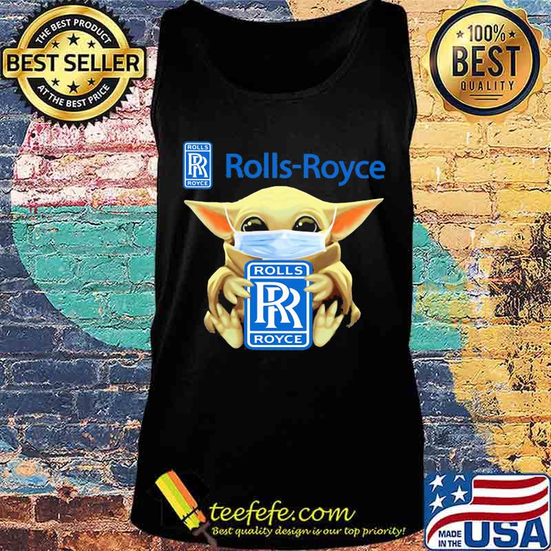 Star wars baby yoda mask hug rolls royce s Tank top Star wars baby yoda mask hug rolls royce s Tank top