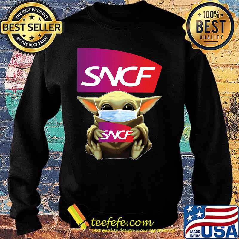 Star wars baby yoda mask hug sncf s Sweater Star wars baby yoda mask hug sncf s Sweater