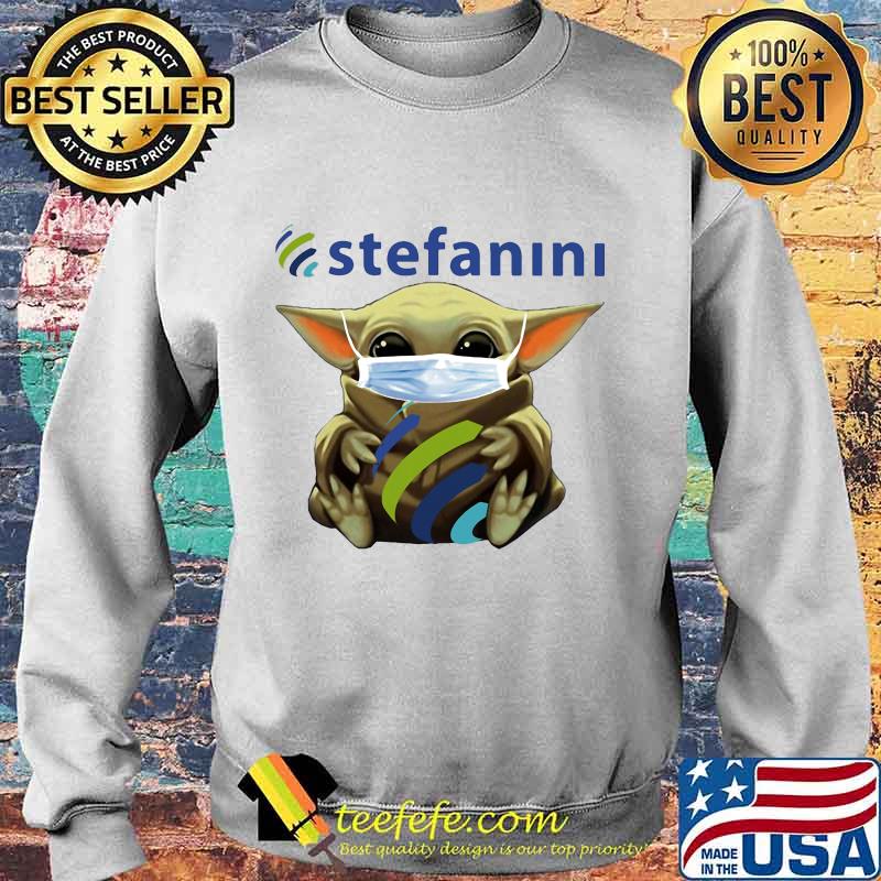 Star wars baby yoda mask hug stefanini s Sweater Star wars baby yoda mask hug stefanini s Sweater