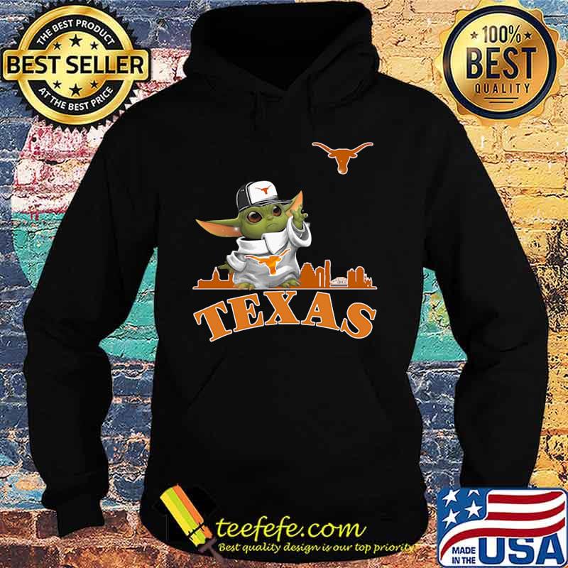 Star wars baby yoda texas longhorn s Hoodie Star wars baby yoda texas longhorn s Hoodie