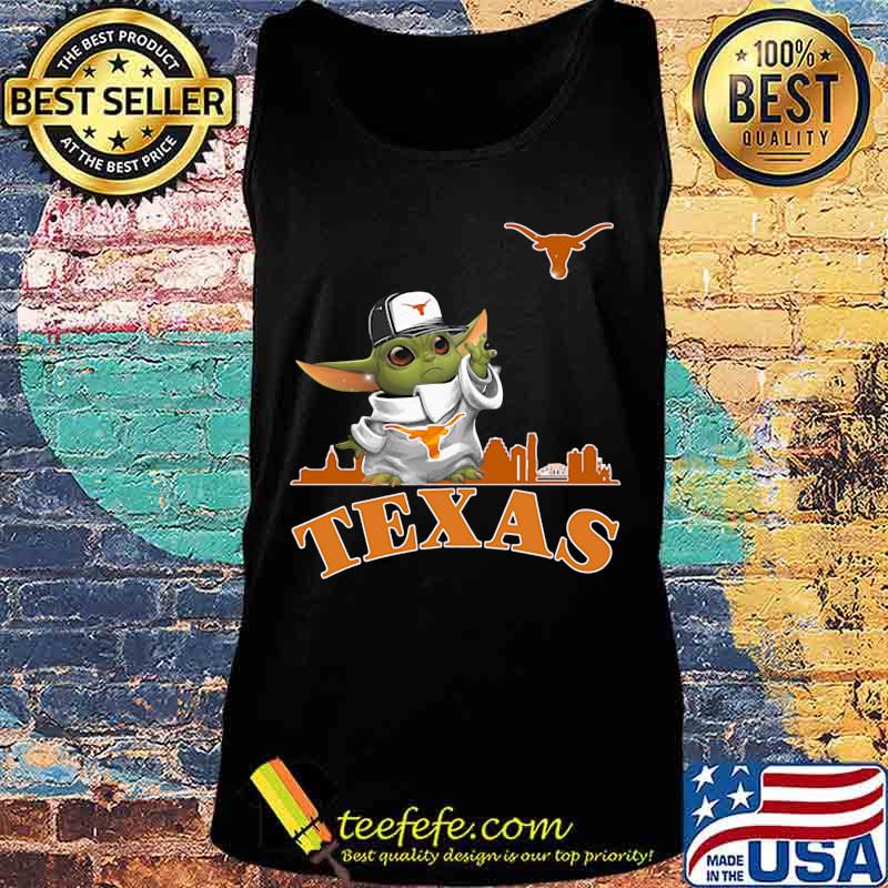 Star wars baby yoda texas longhorn s Tank top Star wars baby yoda texas longhorn s Tank top