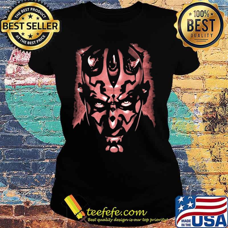 Star wars darth maul face s Ladies tee Star wars darth maul face s Ladies tee