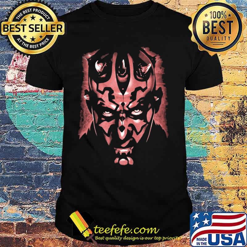 Star wars darth maul face shirt Star wars darth maul face shirt