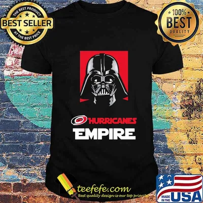 Star wars darth vader carolina hurricanes empire shirt