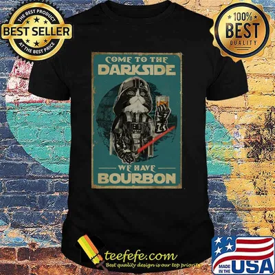 Star wars darth vader cat come to the darkside we have bourbon shirt