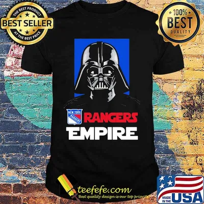 Star wars darth vader new york rangers empire shirt