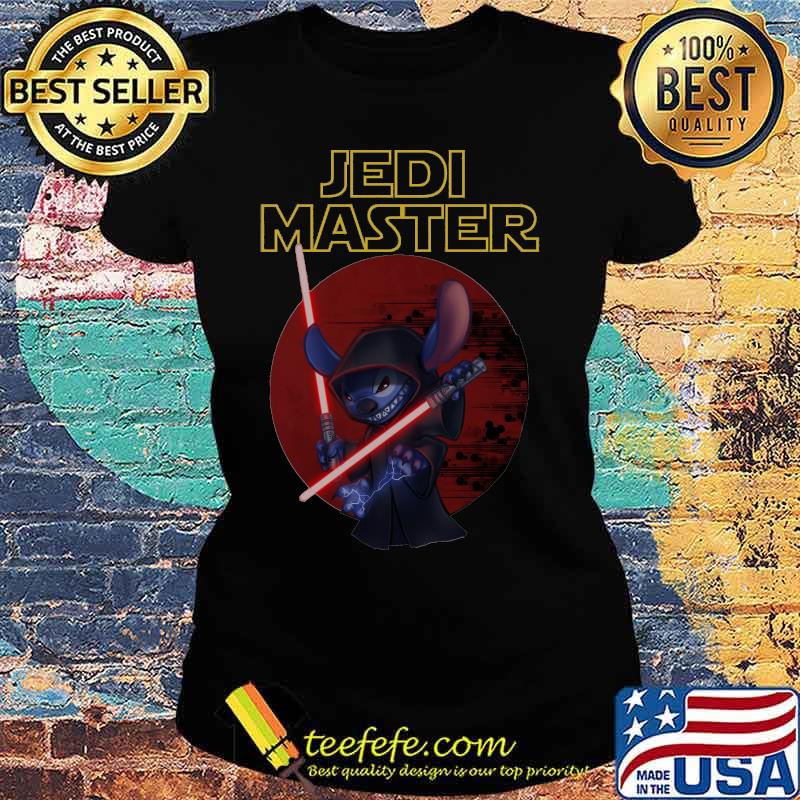 Star wars jedi master stitch s Ladies tee Star wars jedi master stitch s Ladies tee