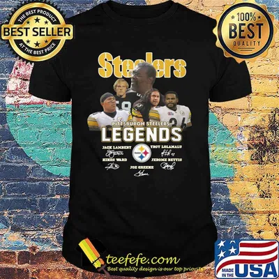 Steelers legends signature shirt