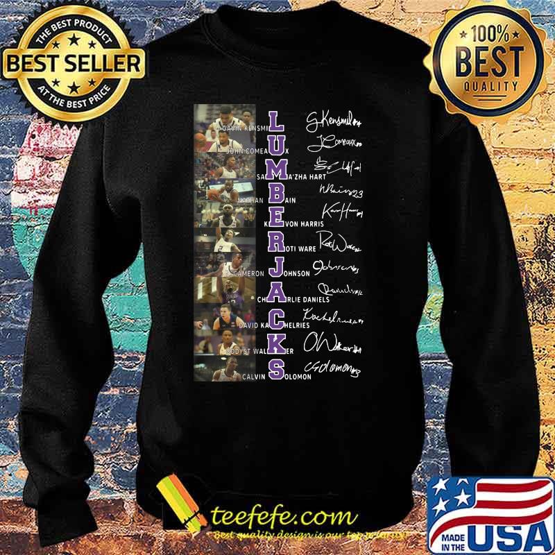 Stephen f. austin lumberjacks basketball players signatures s Sweater Stephen f. austin lumberjacks basketball players signatures s Sweater
