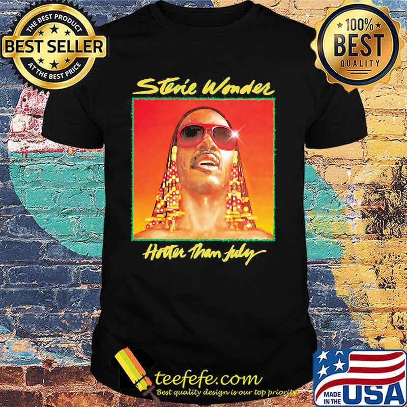 Stevie wonder hotter than july shirt