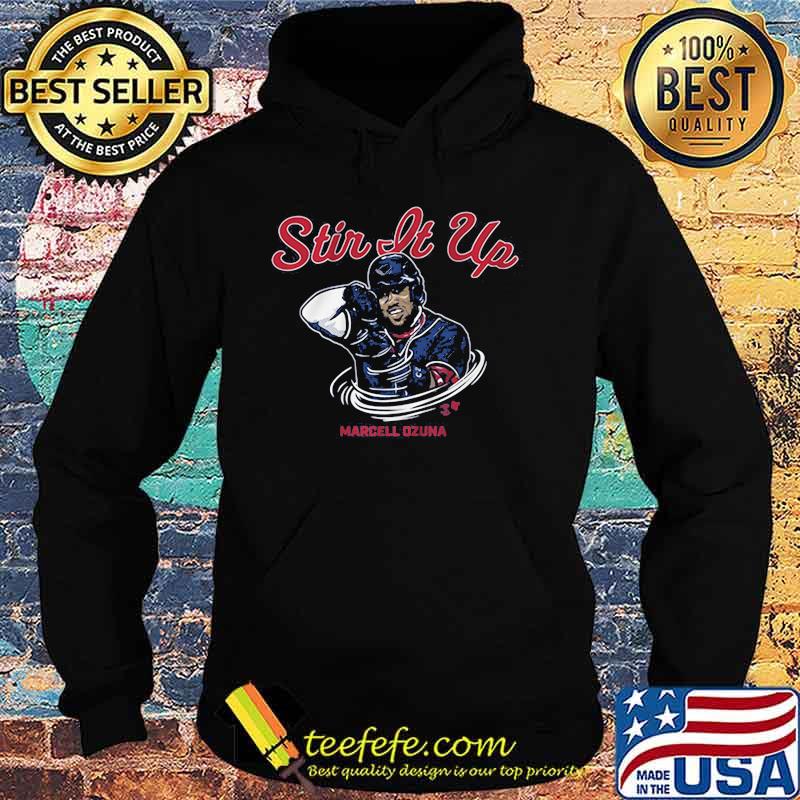 Stir it up marcell ozuna atlanta braves baseball s Hoodie Stir it up marcell ozuna atlanta braves baseball s Hoodie
