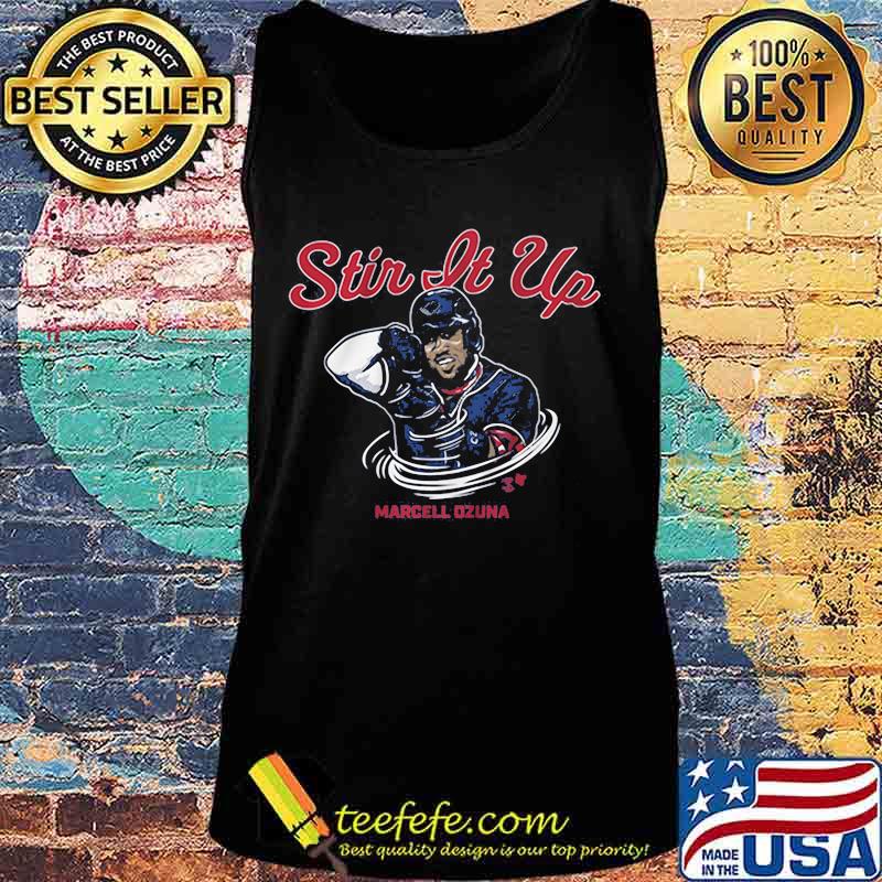 Stir it up marcell ozuna atlanta braves baseball s Tank top Stir it up marcell ozuna atlanta braves baseball s Tank top