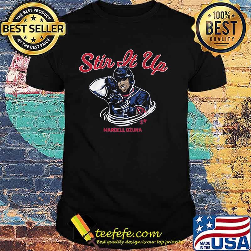 Stir it up marcell ozuna atlanta braves baseball shirt Stir it up marcell ozuna atlanta braves baseball shirt
