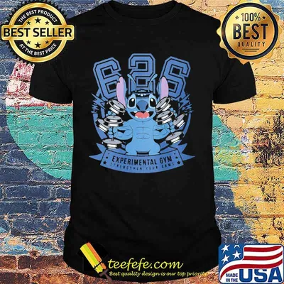 Stitch experimental gym strengthen your arms shirt