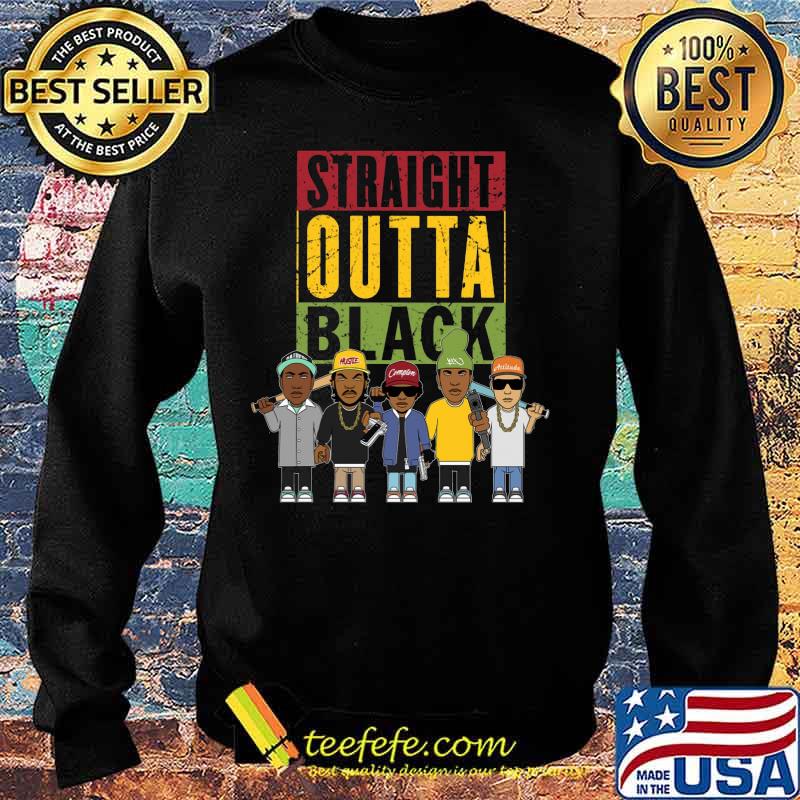 Straight outta black rapper s Sweater Straight outta black rapper s Sweater