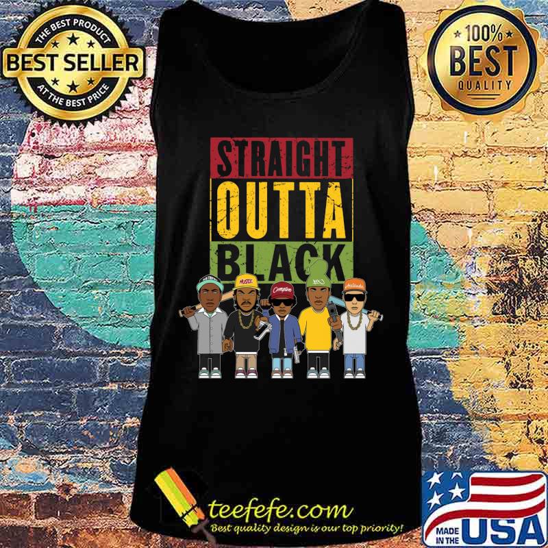Straight outta black rapper s Tank top Straight outta black rapper s Tank top