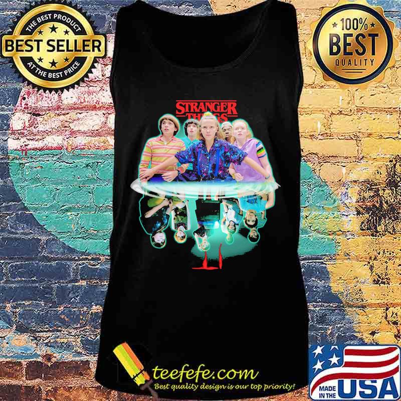 Stranger things movie characters water reflection s Tank top Stranger things movie characters water reflection s Tank top
