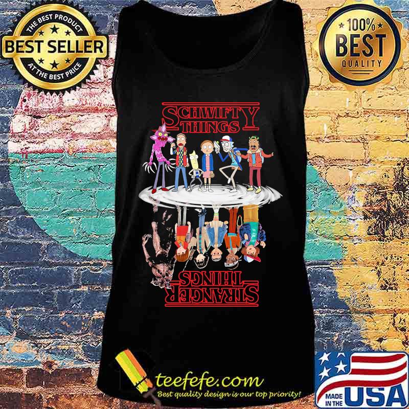 Stranger things movie rick and morty characters water reflection s Tank top Stranger things movie rick and morty characters water reflection s Tank top