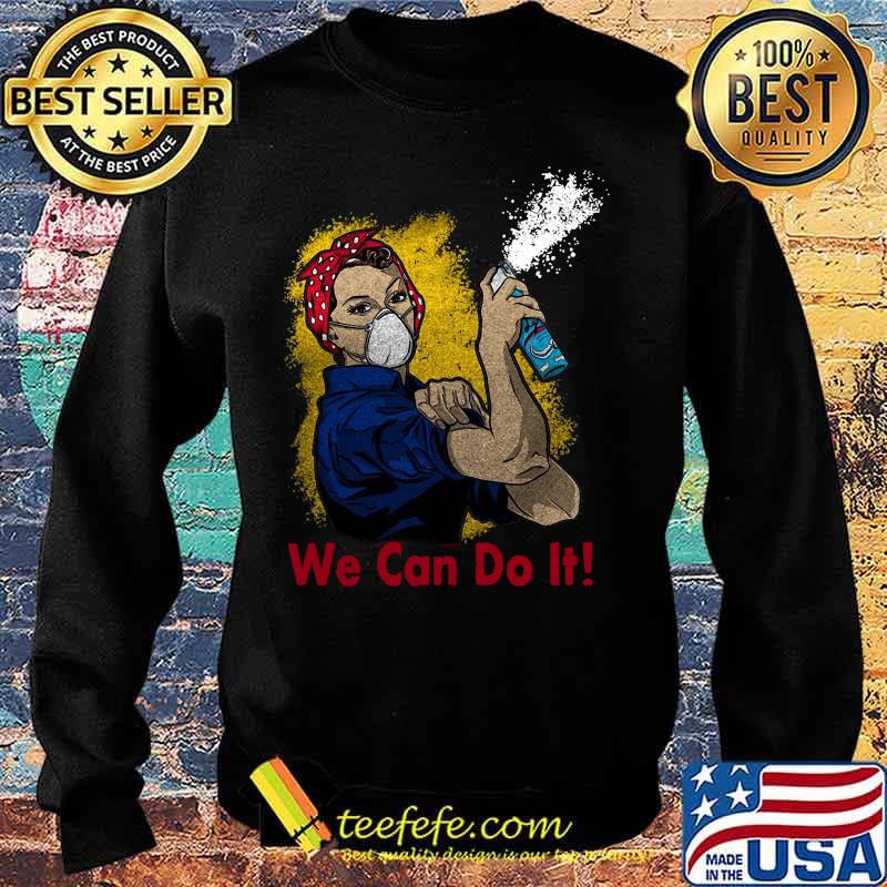 Strong woman mask we can do it s Sweater Strong woman mask we can do it s Sweater