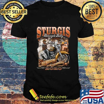 Sturgis motorcycle rally 80th annual celebration 2020 shirt