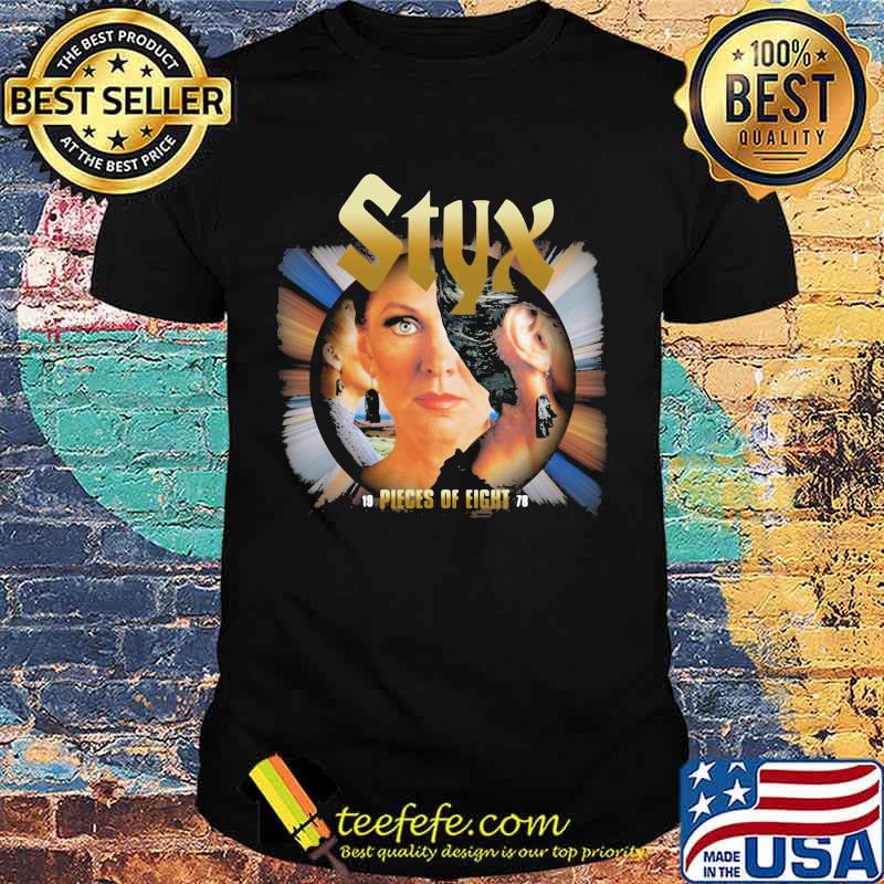 Styx band pieces of eight 1978 shirt