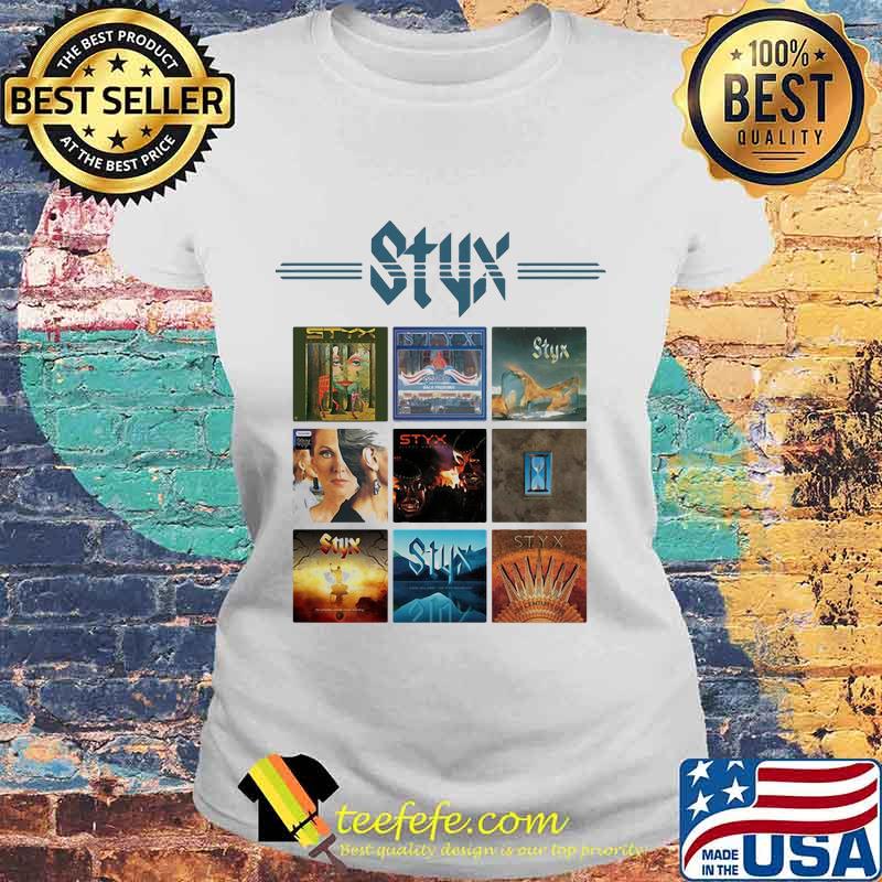 Styx band pieces of eight s Laides tee Styx band pieces of eight s Laides tee
