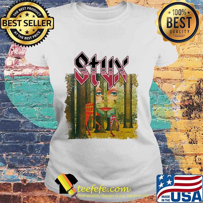 Styx the grand illusion album cover s Laides tee Styx the grand illusion album cover s Laides tee