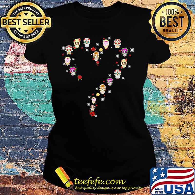 Sugar skull diamond heart s Ladies tee Sugar skull diamond heart s Ladies tee