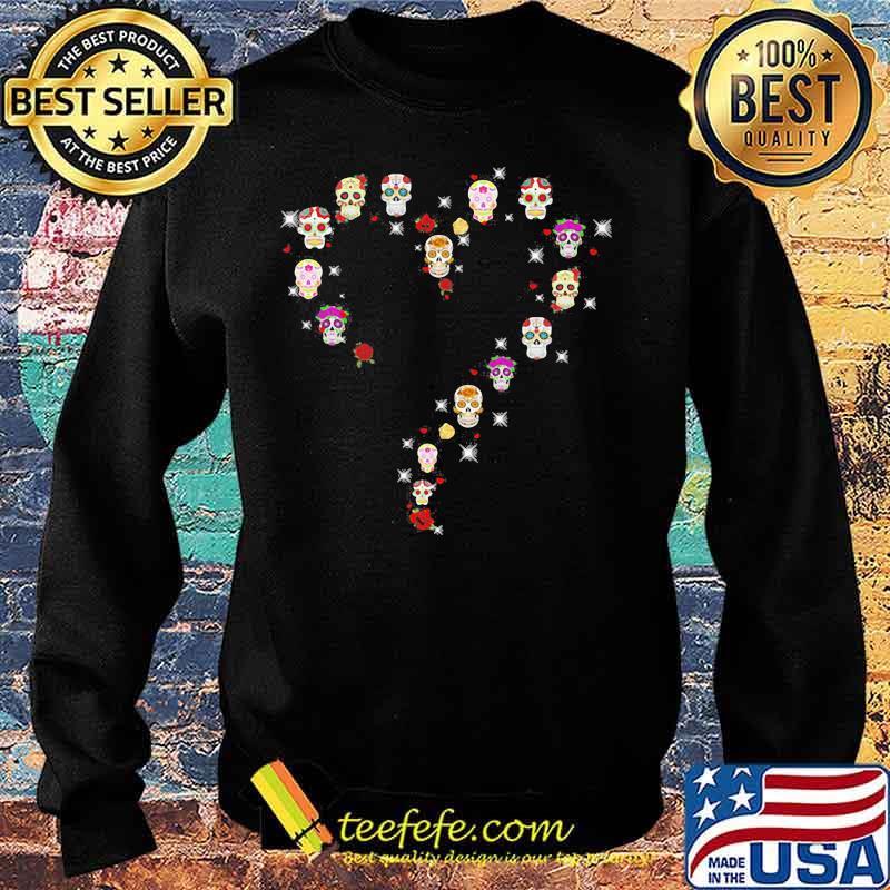 Sugar skull diamond heart s Sweater Sugar skull diamond heart s Sweater