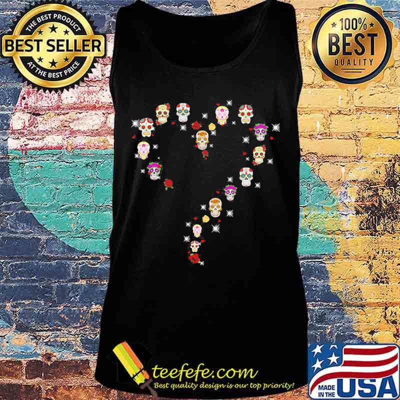 Sugar skull diamond heart s Tank top Sugar skull diamond heart s Tank top