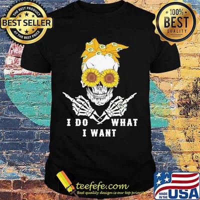 Sugar skull green bay packers i do what i want shirt