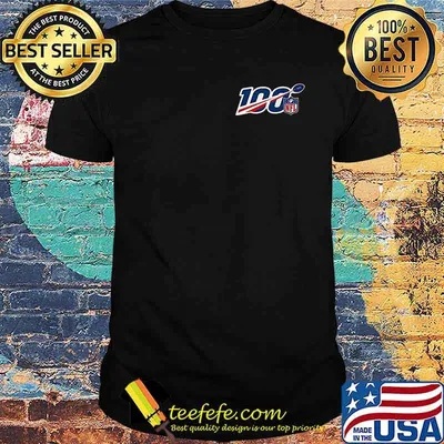 Super bowl liv 100 nfl football shirt