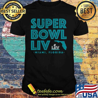 Super bowl liv miami florida shirt