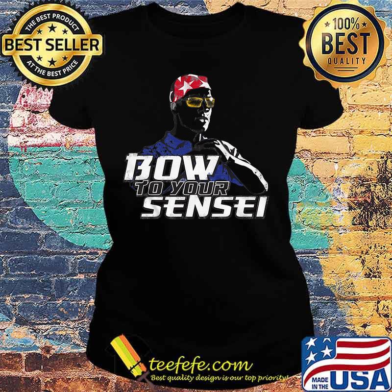 Swimmer bow to your sensei s Ladies tee Swimmer bow to your sensei s Ladies tee