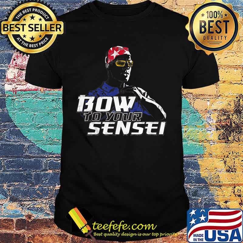 Swimmer bow to your sensei shirt Swimmer bow to your sensei shirt