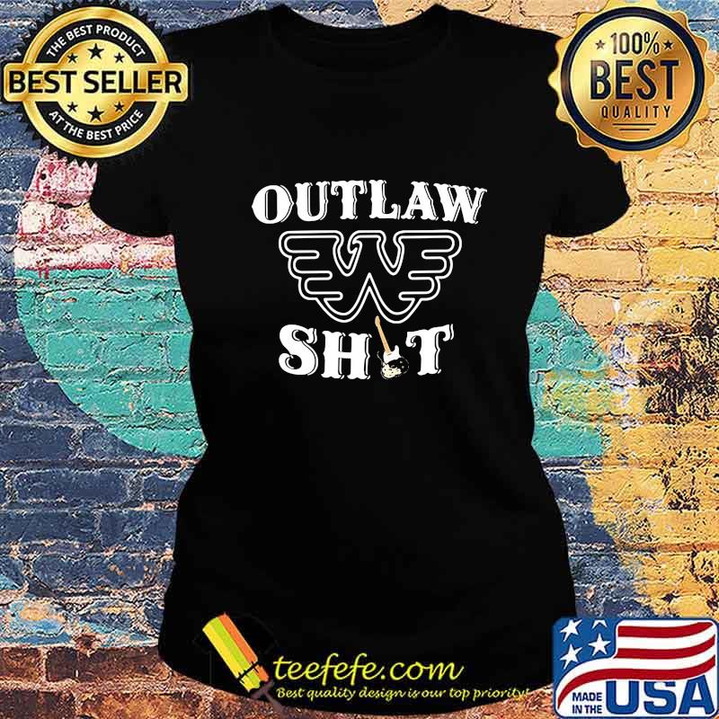 Symbol waylon jennings logo outlaw shit s Ladies tee Symbol waylon jennings logo outlaw shit s Ladies tee