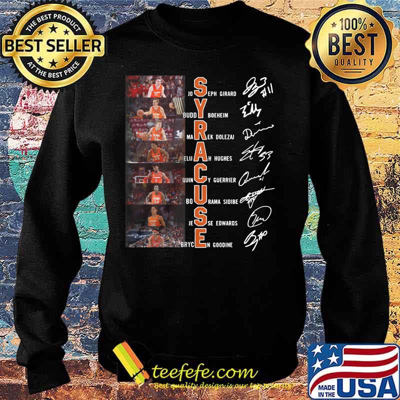Syracuse orange men's basketball signatures s Sweater Syracuse orange men's basketball signatures s Sweater