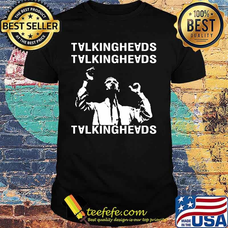 Talking heads band singer shirt